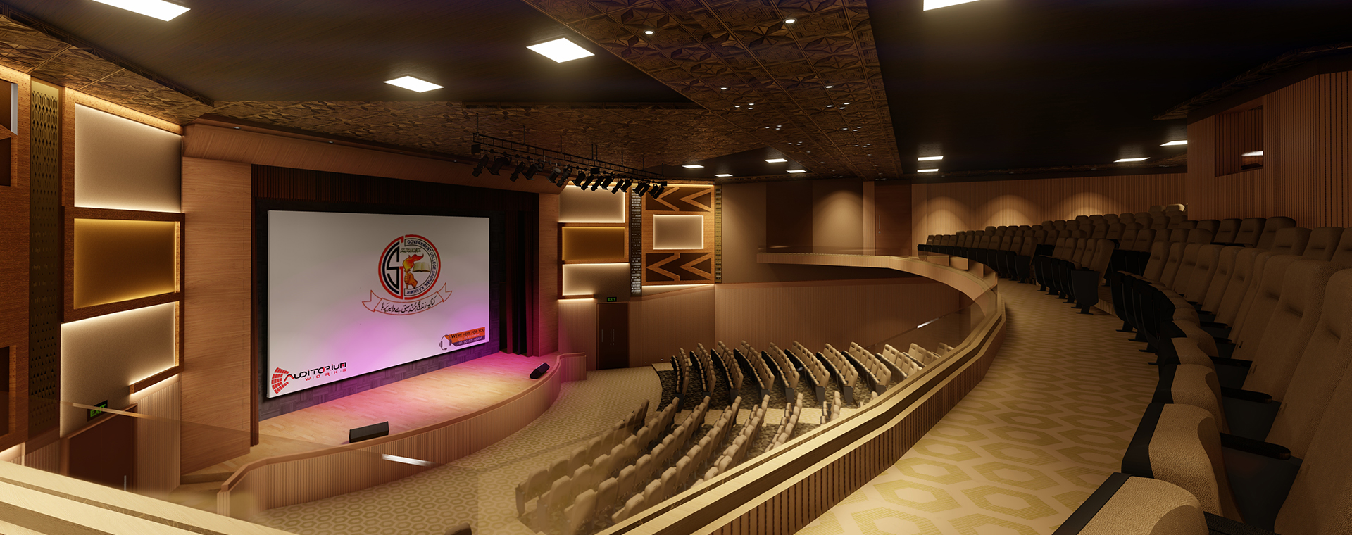 Splendid Auditorium Works